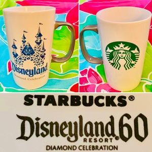 NWOT 2015 Starbucks Disneyland 60 Diamond Celebration Mug